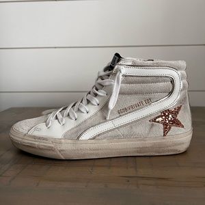 Golden Goose Slide High Top Sneakers - Women’s - Size 37
